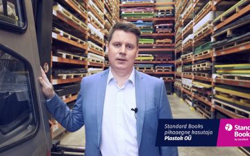 Plastik- ja kummimaterjalide müüja  Plastok OÜ kogemus Standard Booksiga 