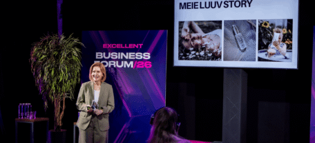 LUUV asutaja Marju Sepp esinemas Excellent Business Forum 2026 laval