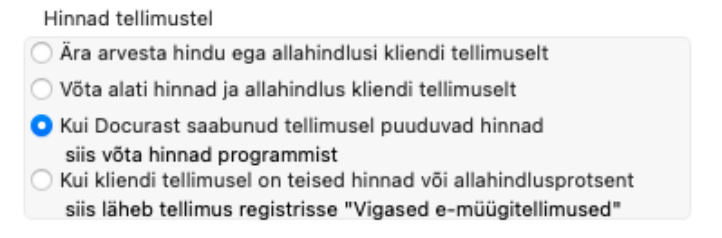 2.2. Imporditud müügitellimused leiad moodulist Müügihaldus > Registrid > Tellimused, juhendi lk 3