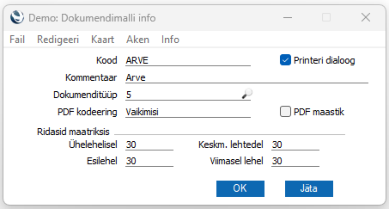 Operatsioonide menüü, juhendi lk 6