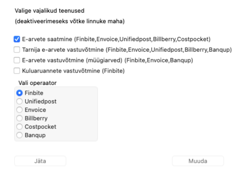 E-arvete seadistused, juhendi lk 7