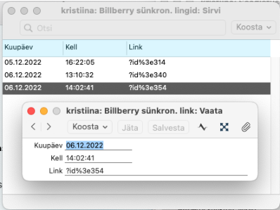 Billberryst arvete uuesti pärimine, juhendi lk 9