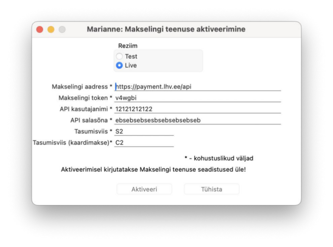 Standard Books’is aktiveerimine (ülevaade), juhendi lk 6