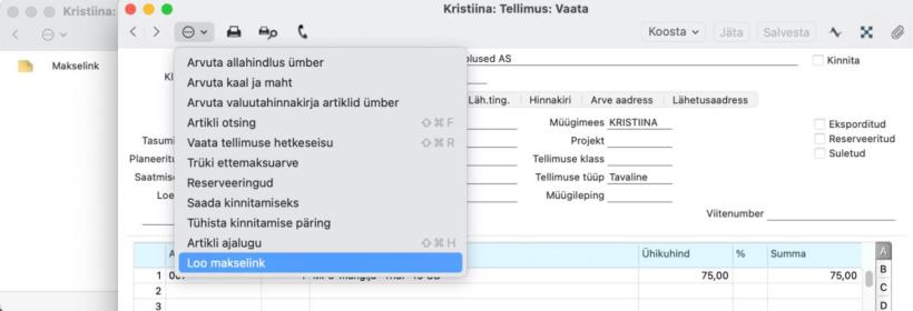 Makselingi kopeerimine, juhendi lk 13