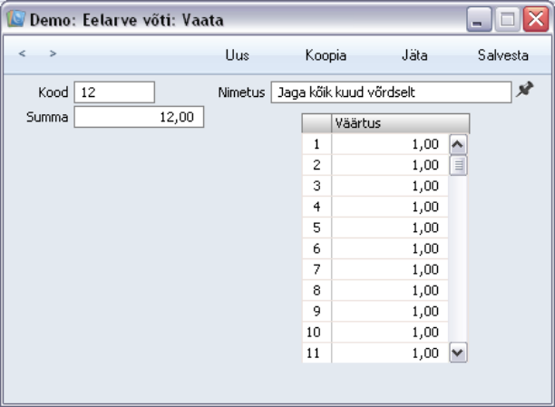 Eelarvevõtmed, juhendi lk 25
