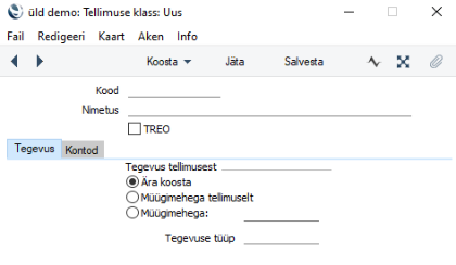 Tellimuste klassid, juhendi lk 26