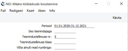 Teenindustellimused, juhendi lk 53