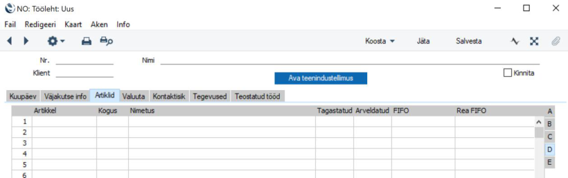 Töölehed, juhendi lk 79