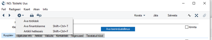 Töölehed, juhendi lk 84