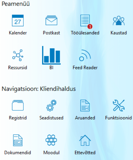 Kliendihaldus (ülevaade), juhendi lk 4