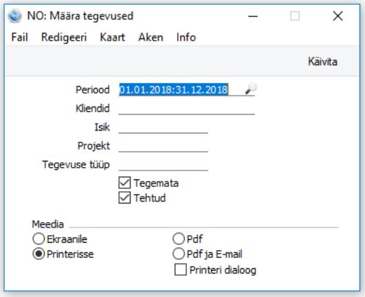 Tegevused, juhendi lk 26