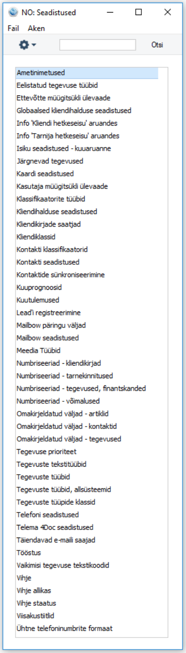 Seadistused (ülevaade), juhendi lk 27