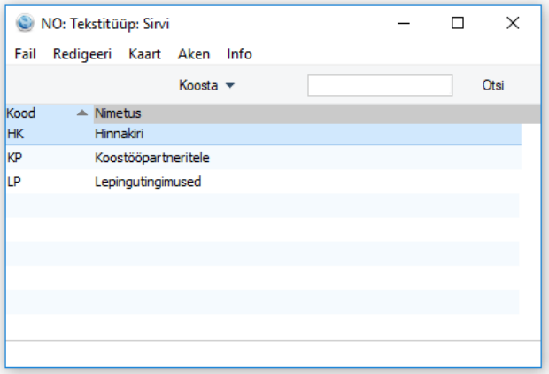 Tegevuste tekstitüübid, juhendi lk 37