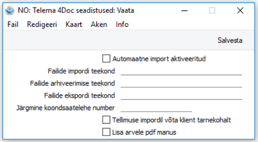 Telema 4Doc seadistused, juhendi lk 40