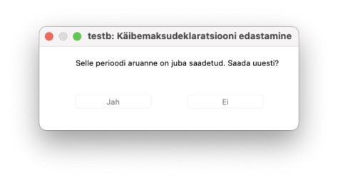 Käibemaksudeklaratsiooni saatmine Swedbank Gateway kaudu, juhendi lk 16