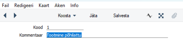 Tootmise klassid, juhendi lk 5