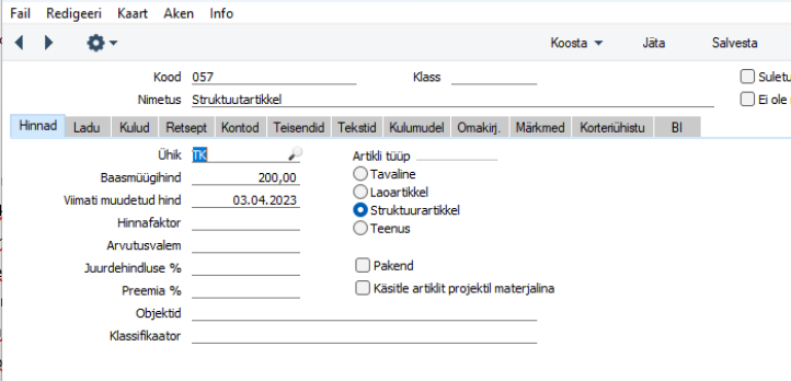 Artiklid, juhendi lk 5