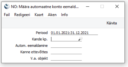 Automaatse konto eemaldamise seadistus, juhendi lk 16