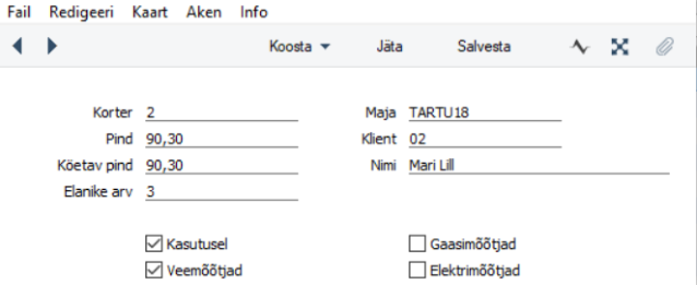 Korterid, juhendi lk 6