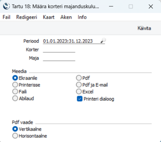 Korteri majanduskulude aruanne, juhendi lk 22