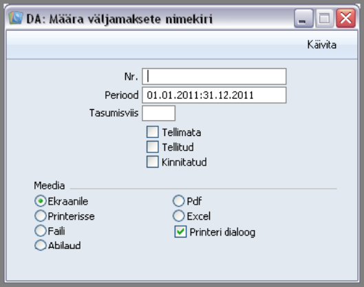 Väljamaksete nimekiri, juhendi lk 8
