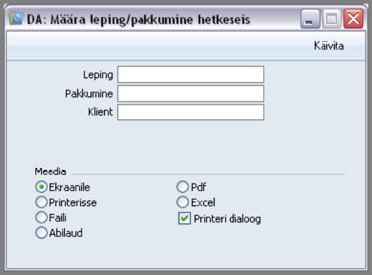 Lepingu/Pakkumise hetkeseis, juhendi lk 7
