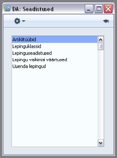 Seadistused (ülevaade), juhendi lk 15