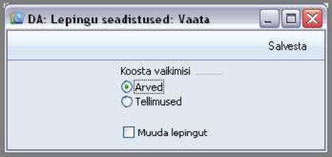 Lepinguseadistused, juhendi lk 17
