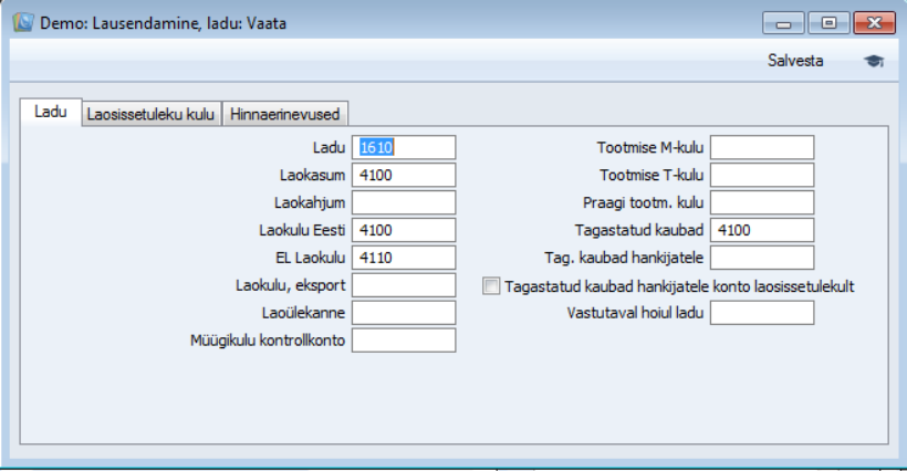 Lausendamine, ladu, juhendi lk 15