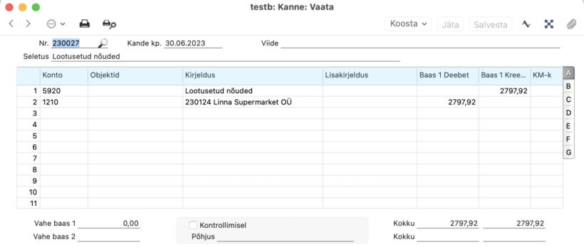 Kasutamine, juhendi lk 7