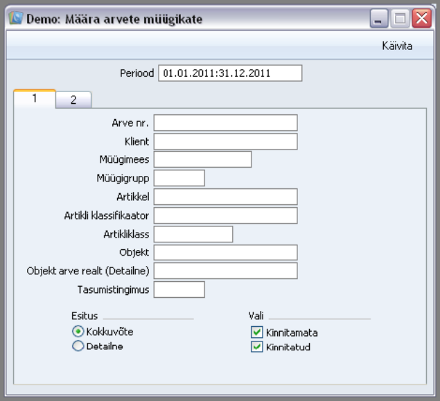Arvete müügikate, juhendi lk 14