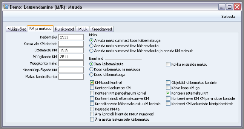 Lausendamine M/R, juhendi lk 59
