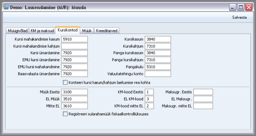 Lausendamine M/R, juhendi lk 60