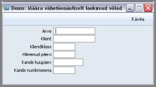 Vähetõenäoliselt laekuvad võlad, juhendi lk 102