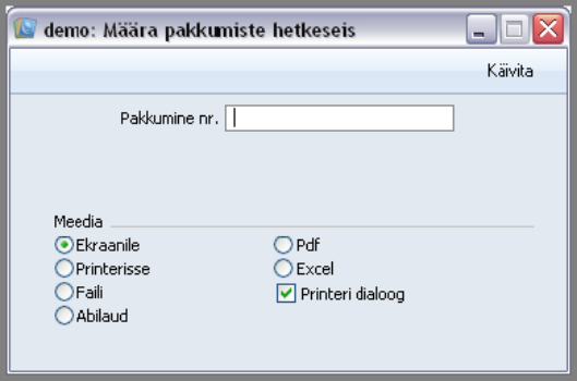 Pakkumiste hetkeseis, juhendi lk 18