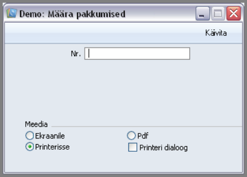 Pakkumised, juhendi lk 29