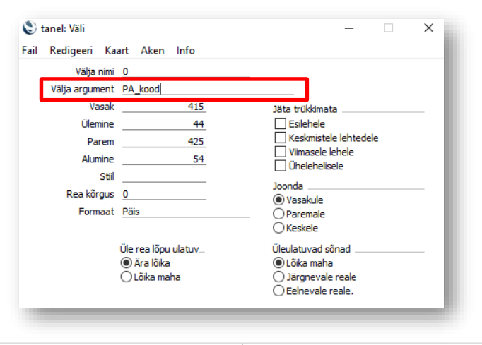 Pakiautomaatide info dokumendimallil, juhendi lk 7