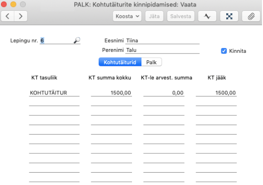 1.9. Kohtutäiturite kinnipidamised, juhendi lk 16