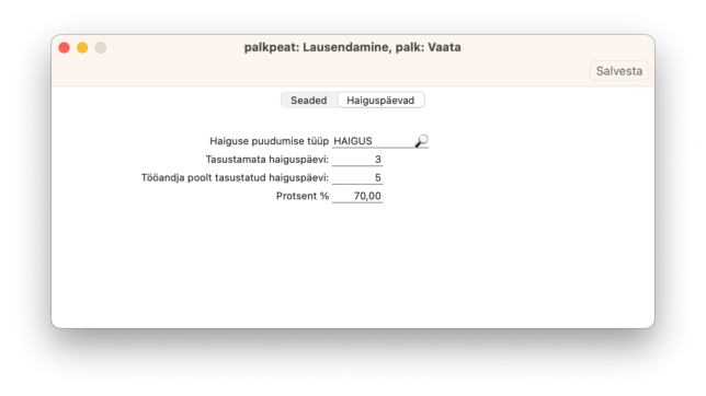 1.12. Lausendamine, palk, juhendi lk 24
