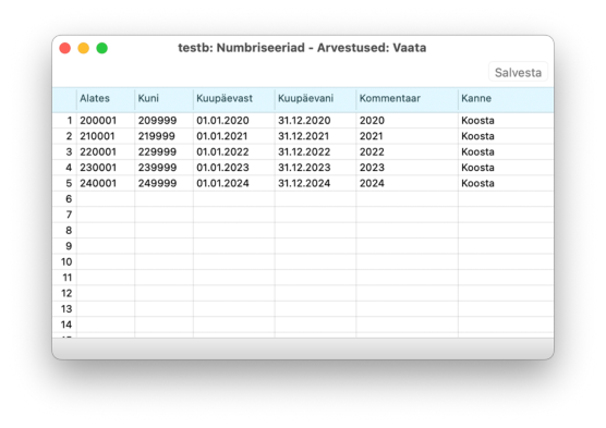 1.16. Numbriseeriad - Arvestused, juhendi lk 29