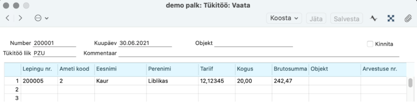 1.36. Ümardamine, palk, juhendi lk 43