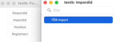 2.1.2. Töötaja andmete importimine TÖR-st, juhendi lk 50