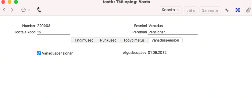2.2. Töölepingud, juhendi lk 54