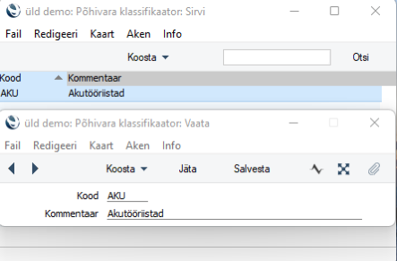 Põhivara klassifikaator, juhendi lk 6