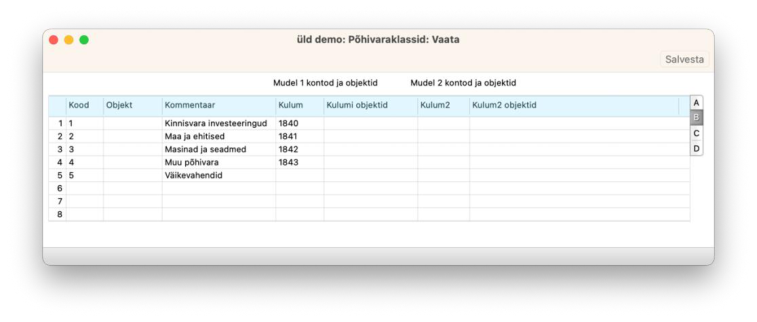 Põhivaraklassid, juhendi lk 7