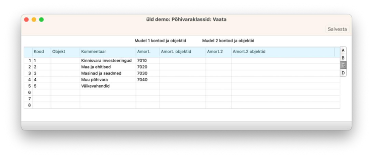 Põhivaraklassid, juhendi lk 8