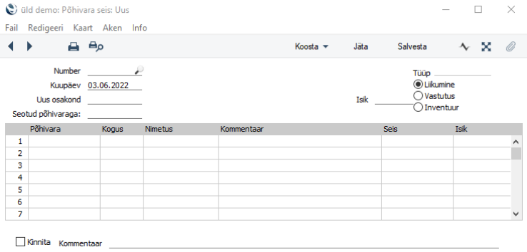 Põhivara seis, juhendi lk 20