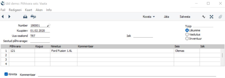 Põhivara seis, juhendi lk 20
