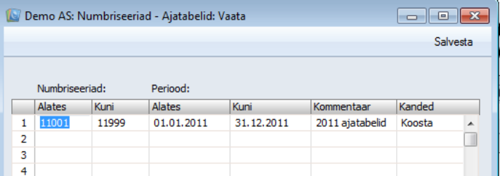 Numbriseeriad – ajatabelid, juhendi lk 8