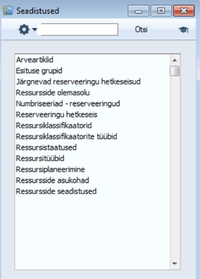 Seadistused (ülevaade), juhendi lk 5